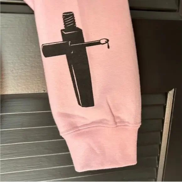 Jeffree Star Beauty Forever Pink Graphic Crewneck Sweatshirt, Size Large, NWOT - Picture 7 of 12